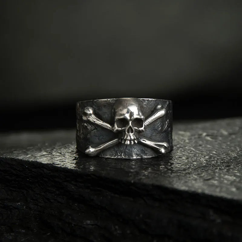 Anel Retro Pirate Skull