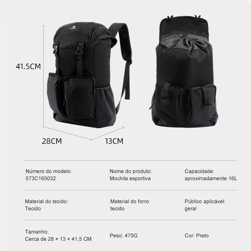 Mochila Impermeável Golden Dome - 15L para Natação e Esportes ao Ar Livre