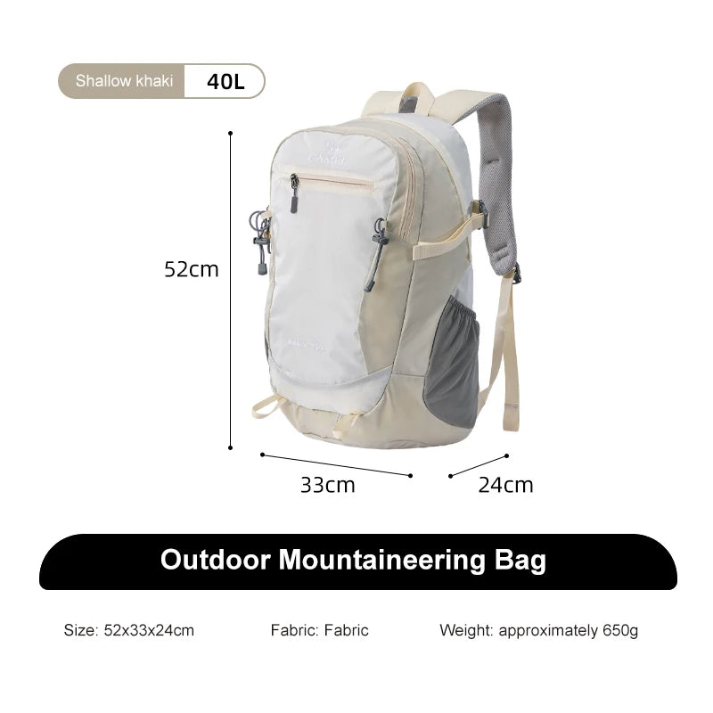 Mochila Golden Dome Impermeável 40L - Montanhismo e Camping