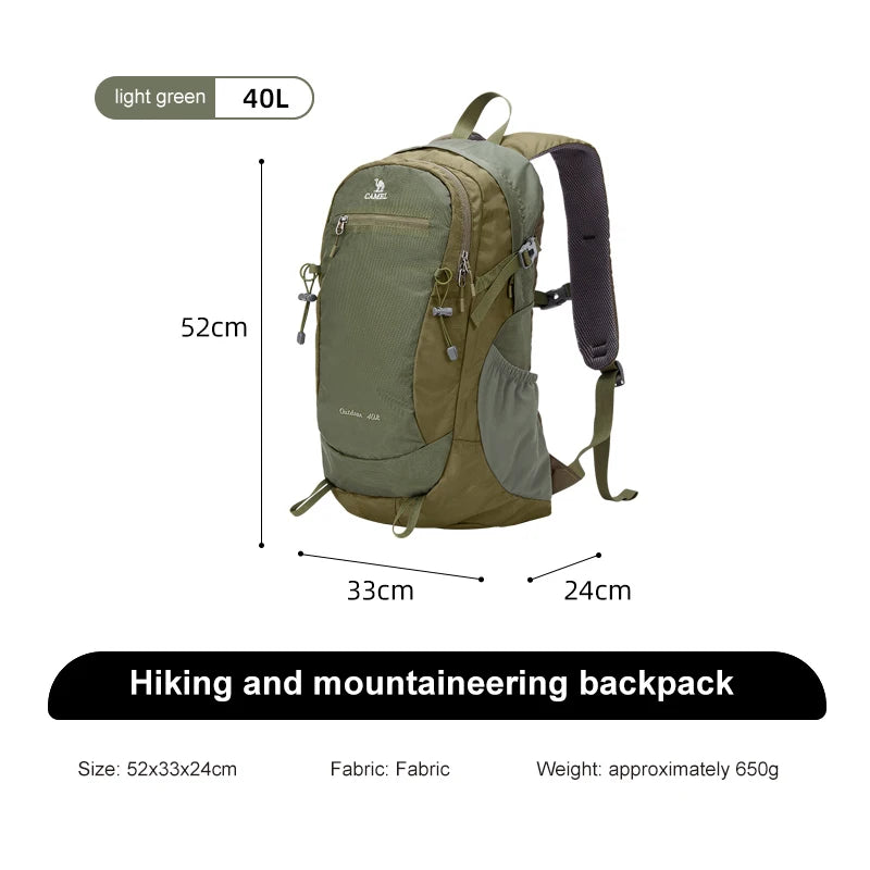 Mochila Golden Dome Impermeável 40L - Montanhismo e Camping